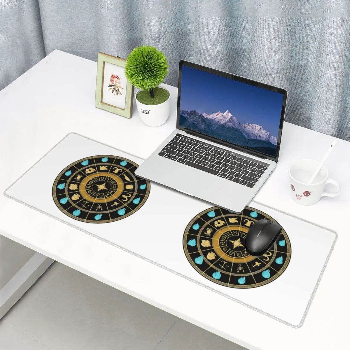 Large Mouse Pad Saint Seiya Gamer PC Laptop Mats Keyboard Carpet Computer Gaming Office Accessories Desk Mat