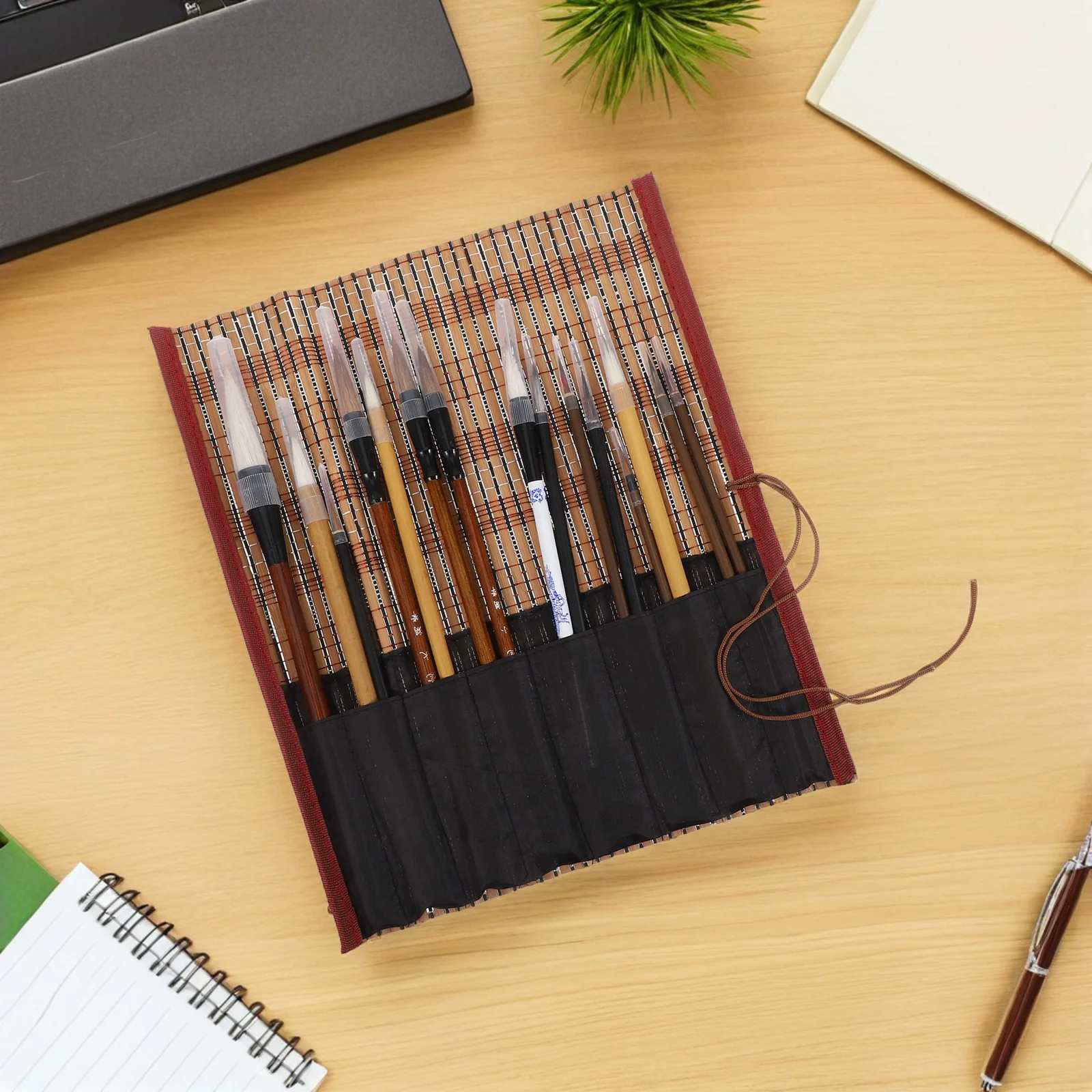 

1 set 1 Set Chinese Calligraphy Brush Set Professional Watercolor Paint Brushes For Painting Writing Art Supplies Flexible Tips