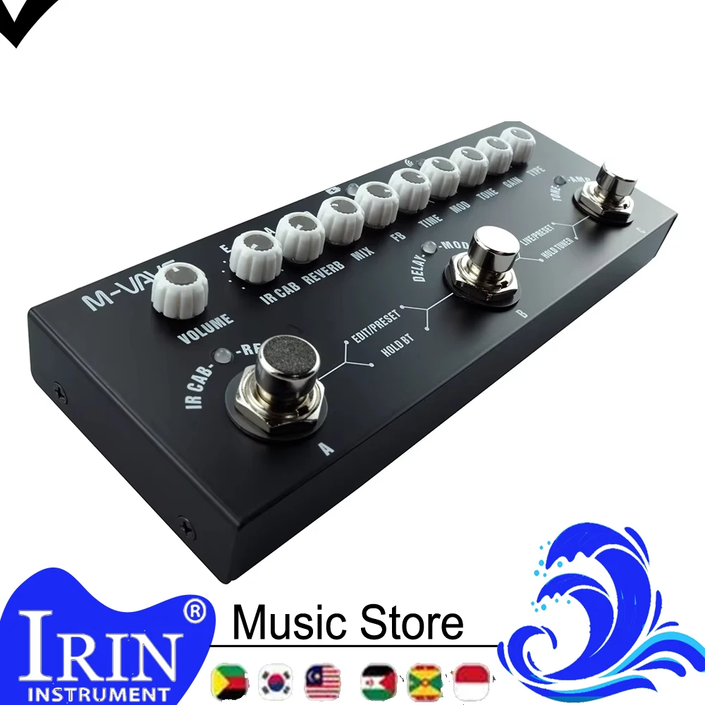 m-vave-cube-baby-guitar-multi-effects-pedal-delay-chorus-reverb-effects-for-electric-guitar-8-ir-cabinet-effects-function-pedal