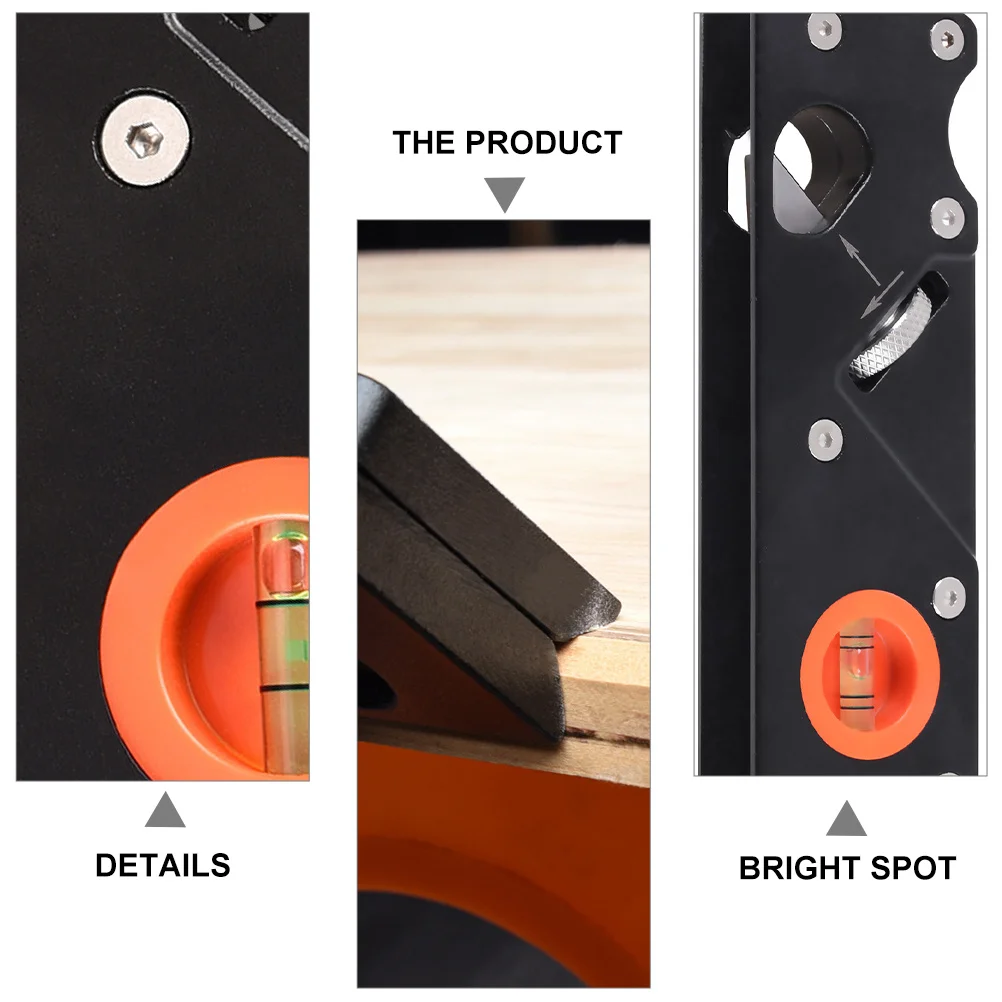 

Corner Plane Adjustable Aluminum Alloy for Bevel Manual Planing Smooth Trimming Plane Carpenter Flattening Tool