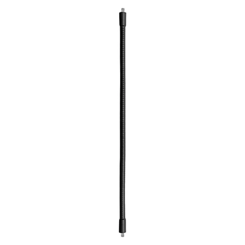 

1/4 to 1/4 Male Screws Extension Rod For Phone Tablets Bracket Connection Accessories Flexible Metal Hose Black 83CF