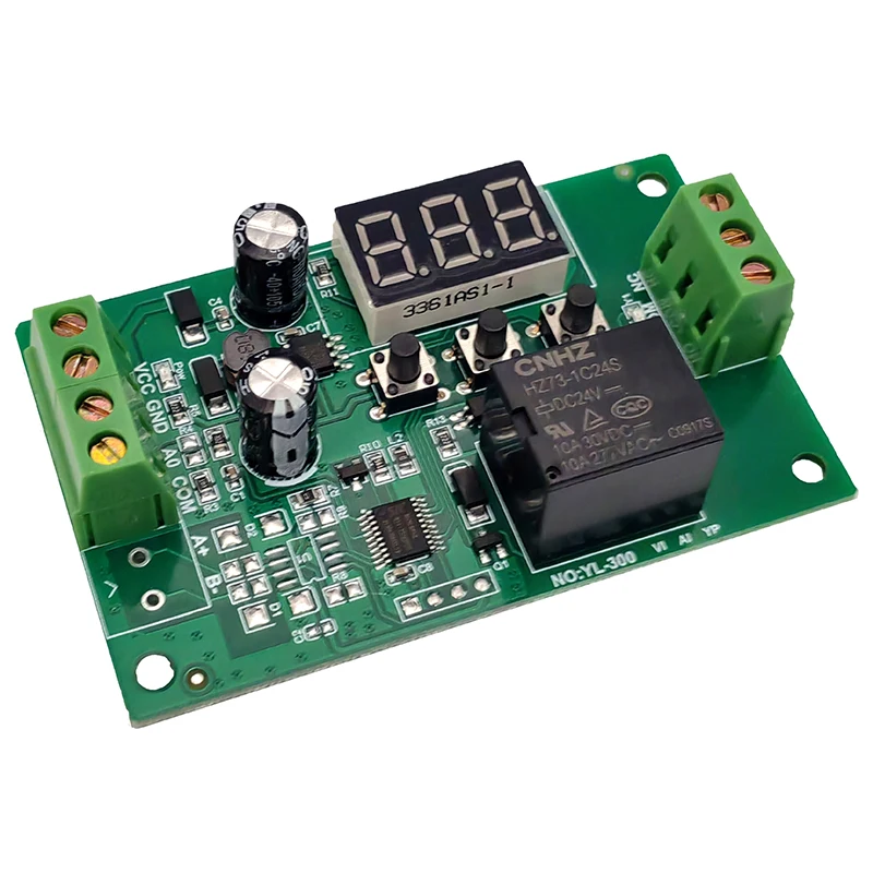 Standard 4-20mA Current Detection Setting Upper and Lower Limits Alarm Control Relay Switch Module RS485 Communication