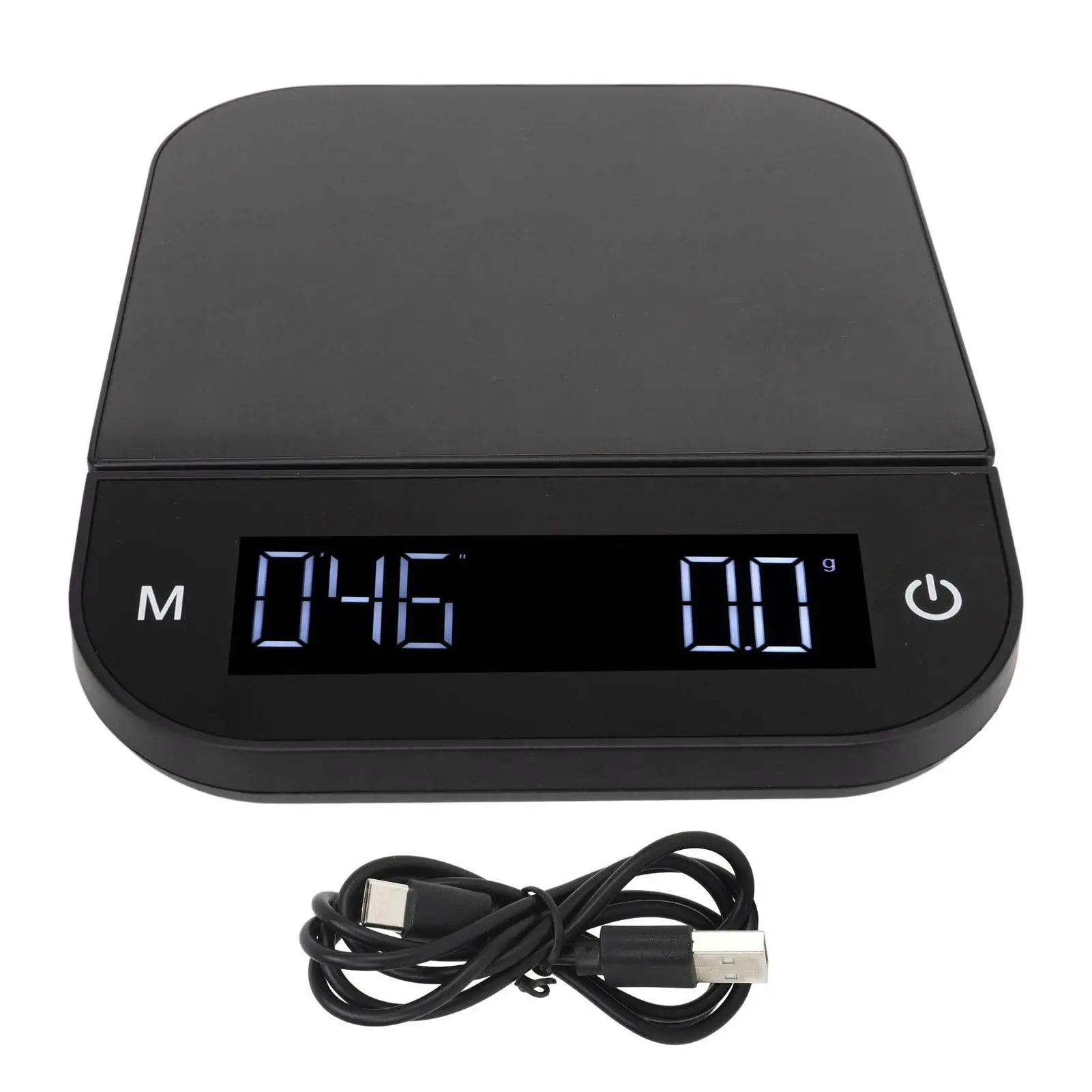 

Portable Digital Kitchen Scale - Waterproof, High Accuracy Coffee Scale with Manual & Automatic Features