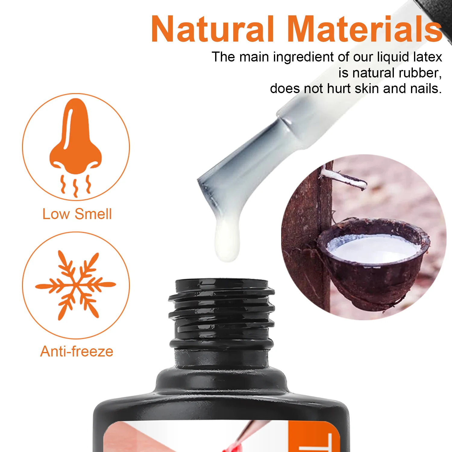 3 bouteilles 8ml ongles décoller liquide Anti-débordement colle bord Latex bande, décoller les cuticules garde ongles doigt laque protecteur