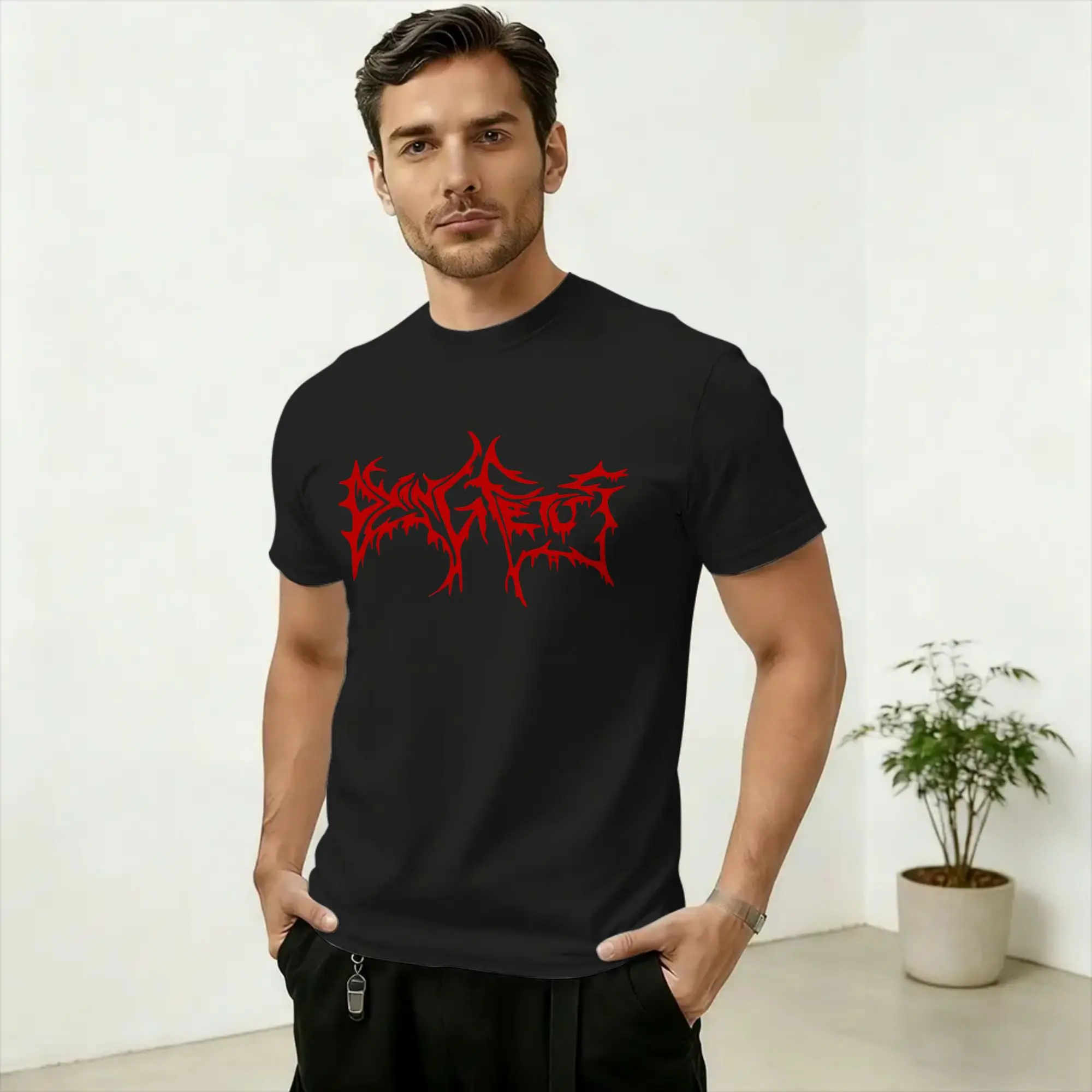 Dying Fetus T Shirt Summer  Novelty T Shirts Men Pure Cotton Breathable Oversized Clothes Short Sleeve Streetwear Tops