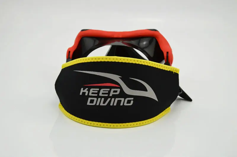 Neopren-Tauchmaske, Kopfband-Abdeckung, Maske, gepolstert, schützt langes Haarband, Strap-Wrapper – Detail 9