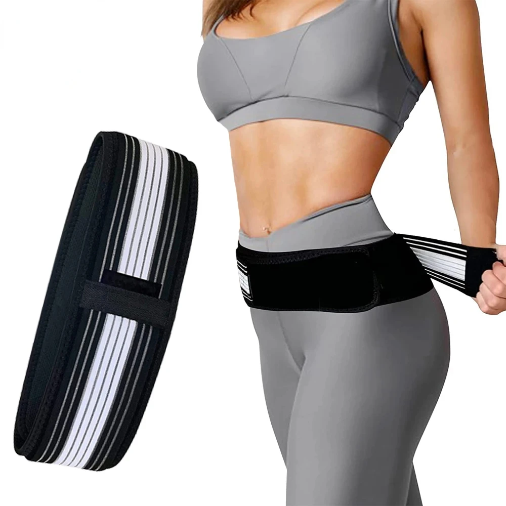 

Sacroiliac SI Joint Hip Belt, Hip Braces for Hip Pain, Pelvic Support Belt,Sciatica Pelvis Lumbar Pain Relief,Lower Back Support