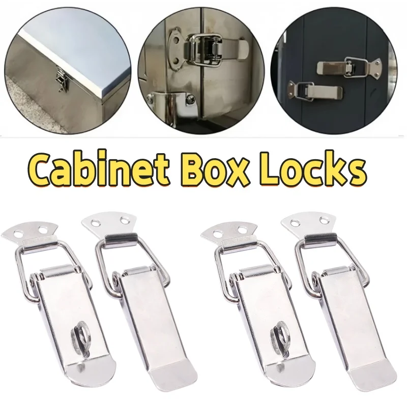 4/1PCS Toggle Latches Spring Loaded Clamp Clip Case Box Latch Catch Toggle Tension Lock Lever Clasp Closures Crate Lock Snap