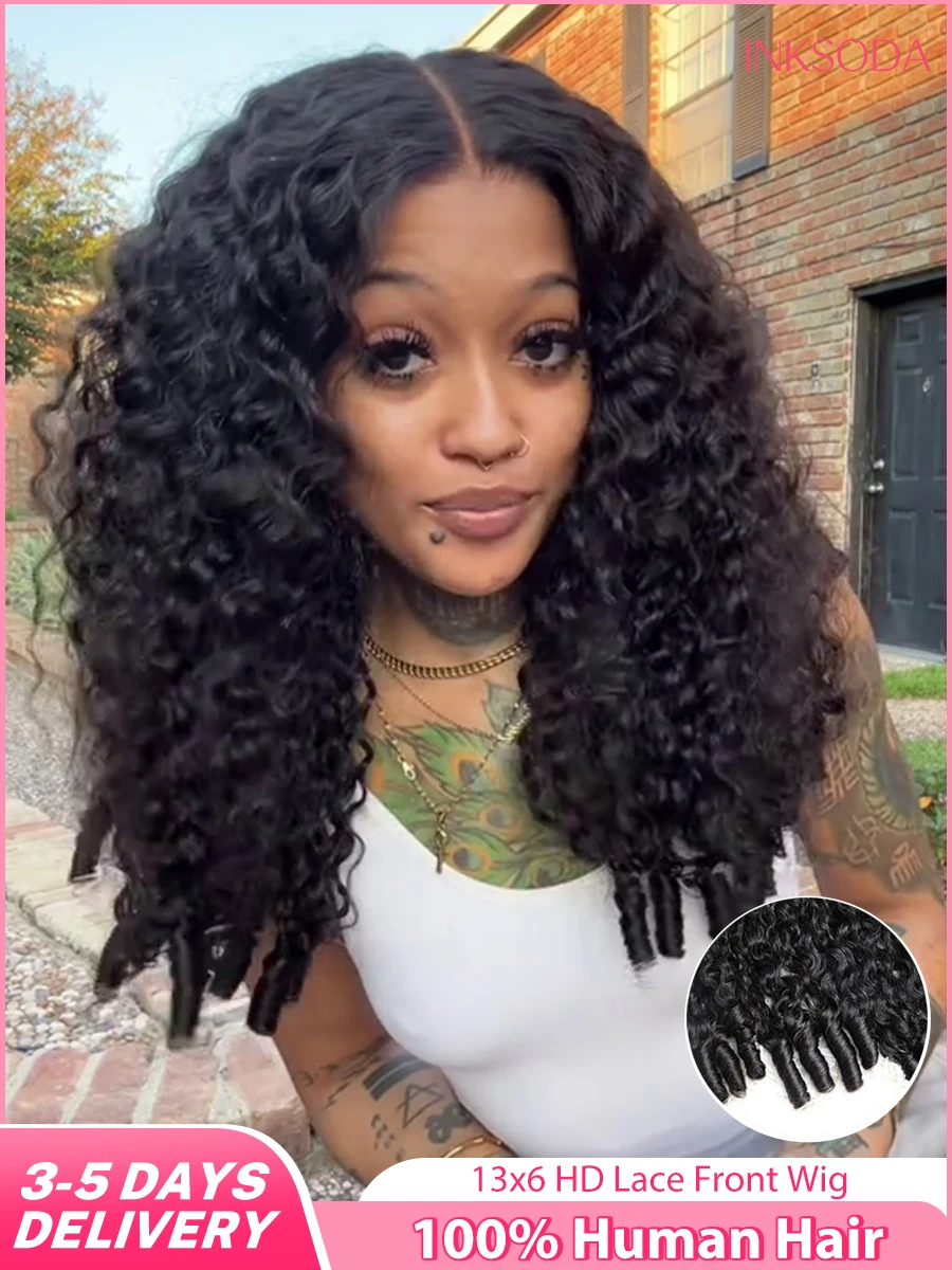 

Бирманские вьющиеся человеческие волосы Парики для женщин 40 дюймов 13x4 Бразильский плотность 220% 13x6 Глубокая волна HD Прозрачный полный парик фронтальной части шнурка