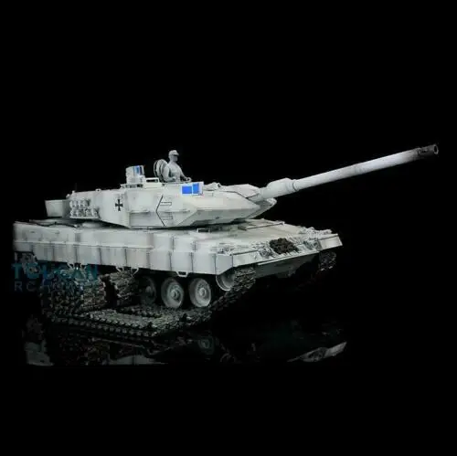 Leopard2A6 RC Tanque para Meninos, 1:16 HENG LNG 7.0, 3889 Barrel Recoil, Metal Track, Link Controle Remoto, Veículo Automóvel, TH17640