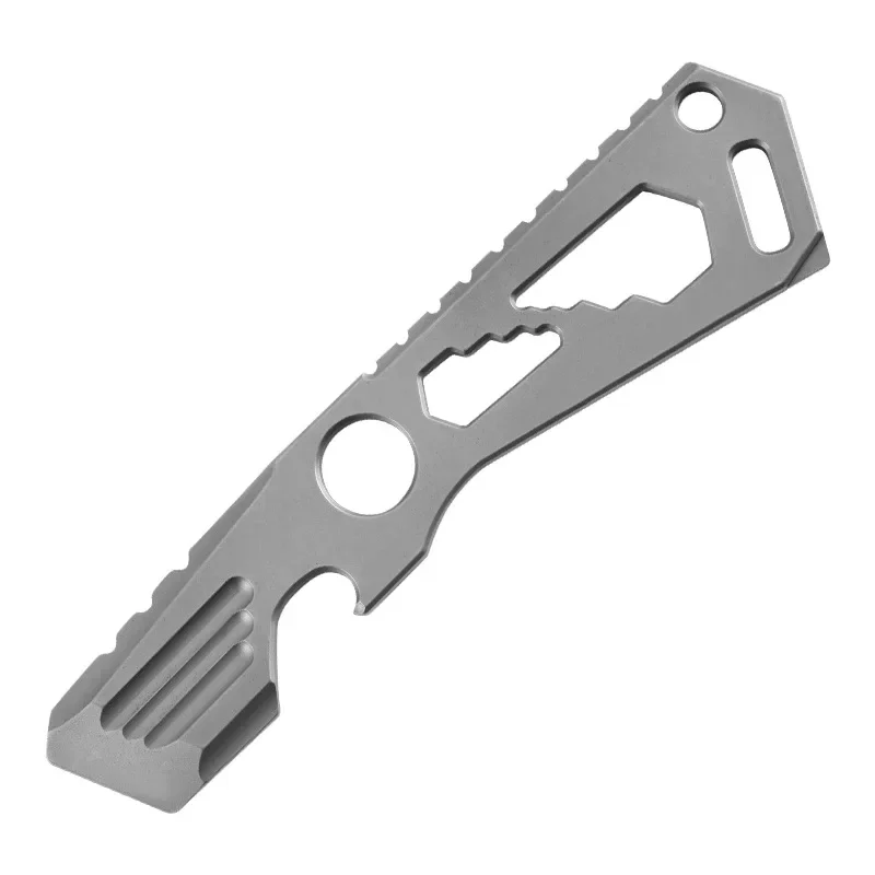 Stainless Steel Crowbar Multifunctional Screwdriver Camping Pry Bar Nail Puller  Window Breaker Outdoor EDC Bottle Opener Tool