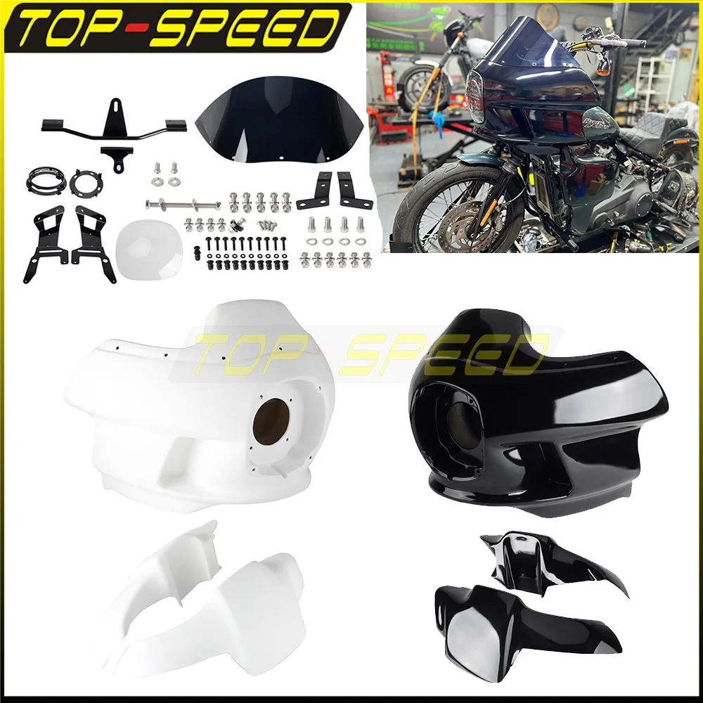 

Headlight Windshield Upper Lower Fairing Cover Glass For Harley Dyna FXDI35 FXDI FXDCI FXD FXDC FXDWG FXDLI FXDL FXDB 2006-2017