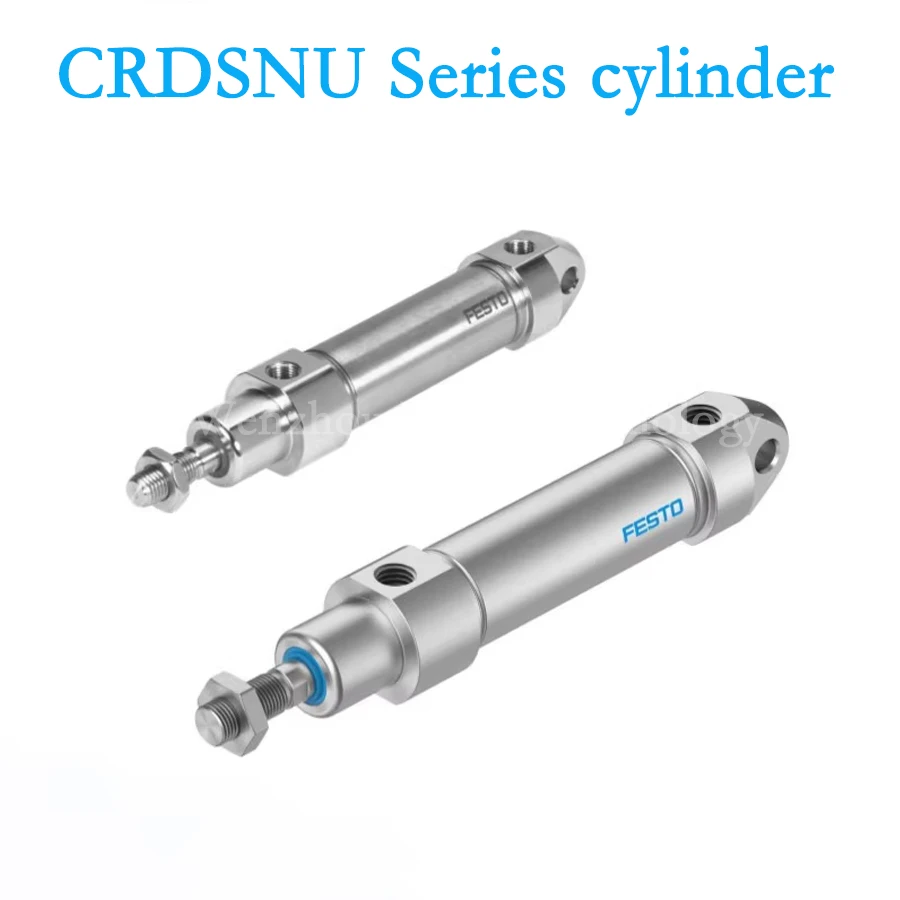 FESTO Stainless steel cylinder CRDSNU-12-16-20-10-15-30-25-32-40-50-63-80-100-75-125-150-200-60-70-160-140-300-320-230-P-PPV-A