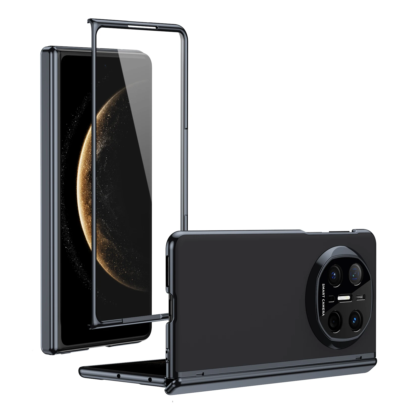 

Гальваническое покрытие премиум-класса для ПК, матовая задняя панель, чехол для Huawei Mate X6 X5 X3, чехол для телефона с защитой от падения