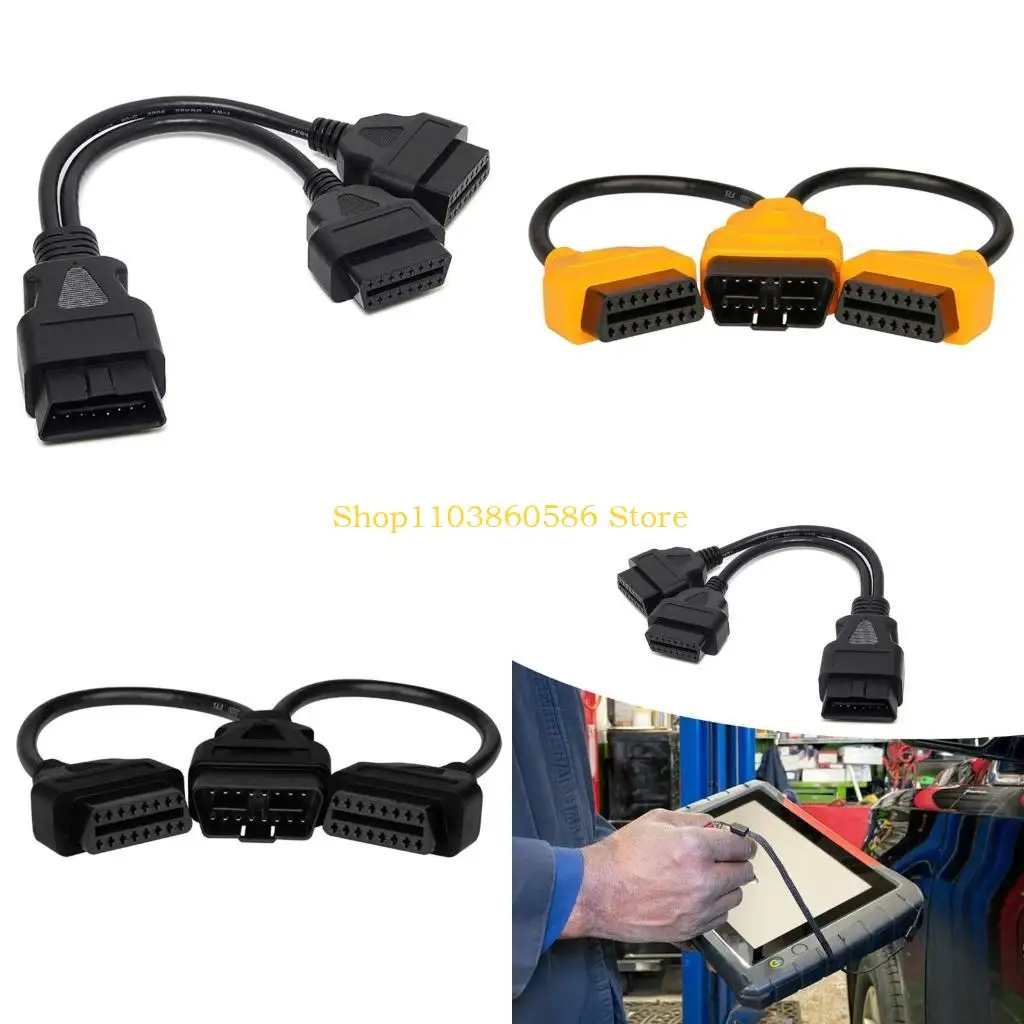 

242A 16PIN OBD 2 Extender OBD2 16 PIN -PIN -мужчина к женскому сплиттеру obdii расширение