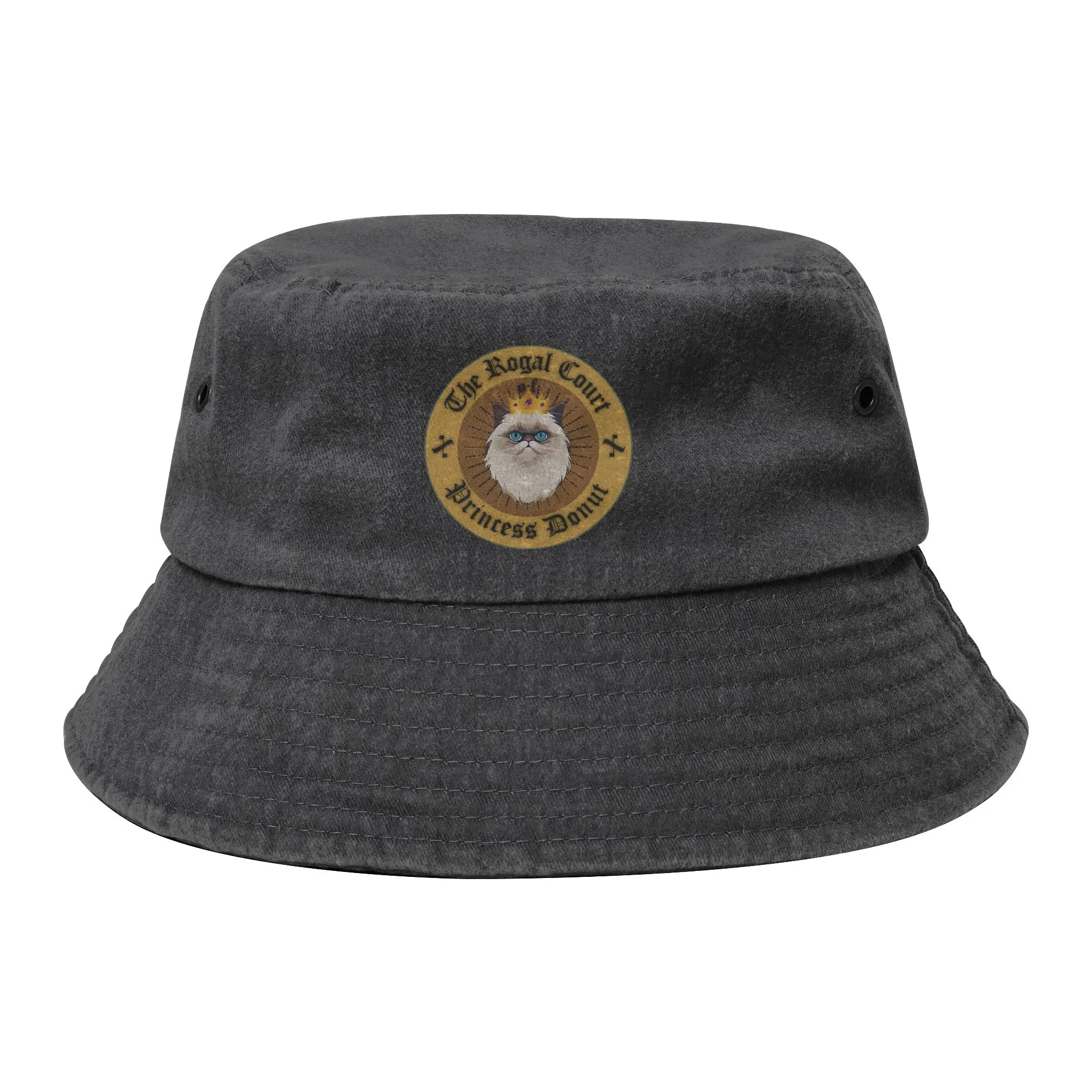 Girl Bucket Hats Dungeon Crawler Carl Princess Donut Beach Hatwear Packable Fishing Fisherman Cap  Boonie Hat Birthday Gift
