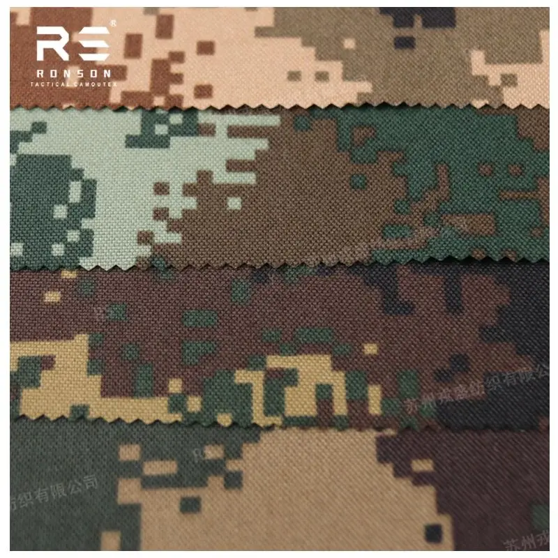 1000D Polyester Camouflage Thickened Oxford Cloth Printed Waterproof Luggage Tactical Equipment Vest Fabric