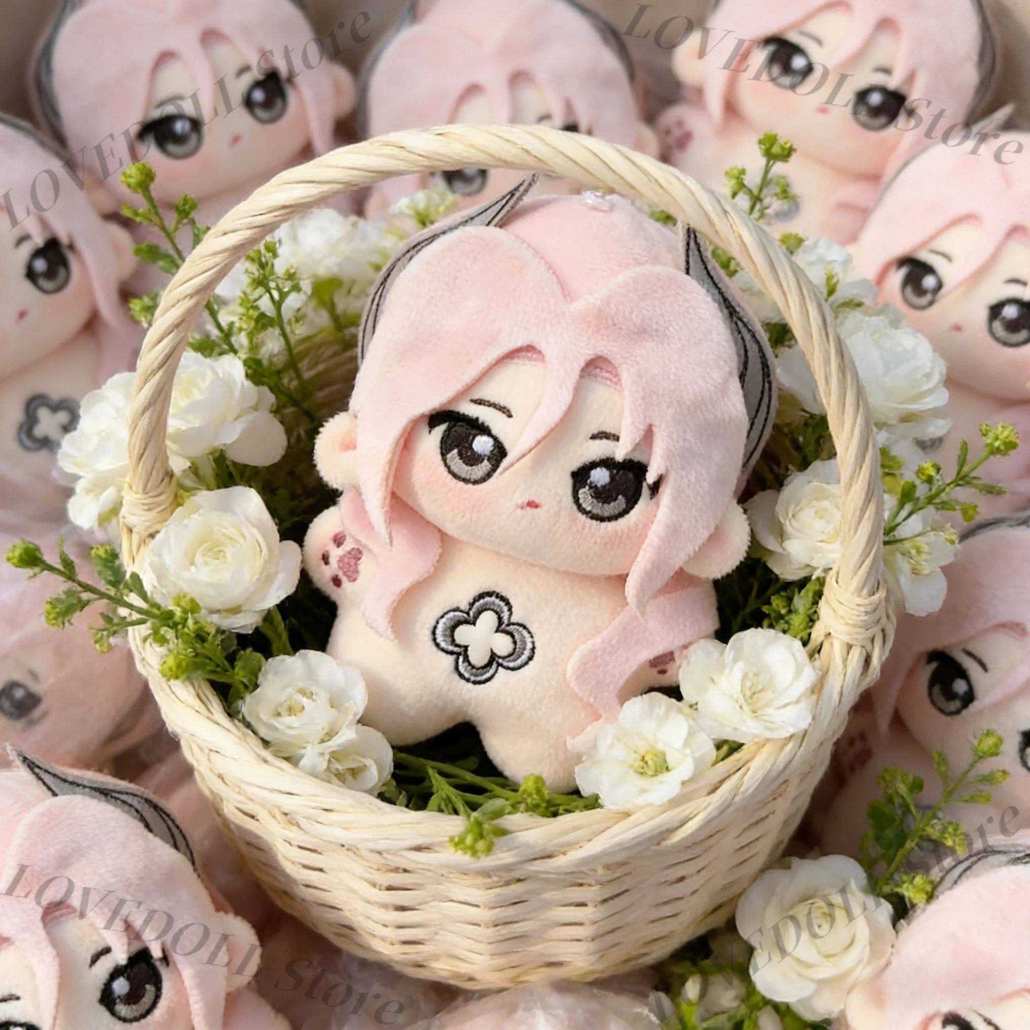 

Reverse:1999 Sentinel Attributes Plush Stuffed Cotton Doll Anime Game Peripheral Printed Nunu Body Cartoon Kawaii Gift 10cm