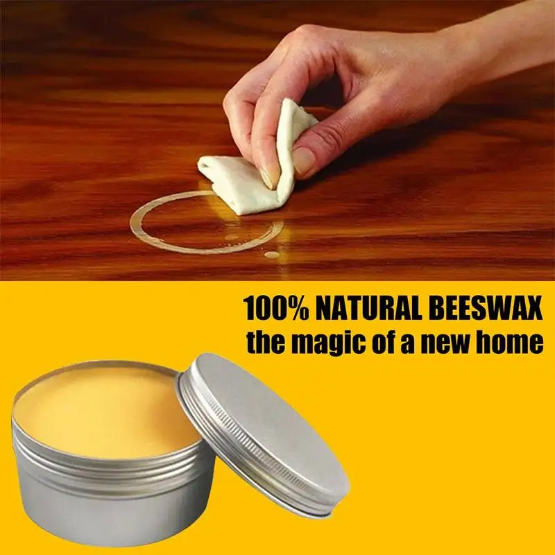 20g Wood Care Wax Natural Pure Wax Home Floor Polishing Wood Care Products Home Floor Accessories Wax Household