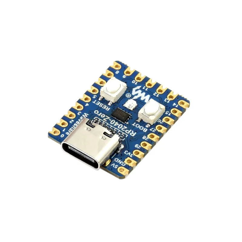 RP2040-Zero ist ein Pico-ähnliches MCU-Board basierend auf Raspberry Pi MCU RP2040, Mini-Version.