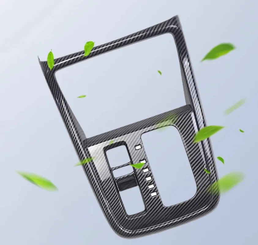 

For Honda Breeze 2023-2025 Carbon Fiber Gear Shift Frame Cover - Center Console Panel Trim Anti-Scratch Sticker