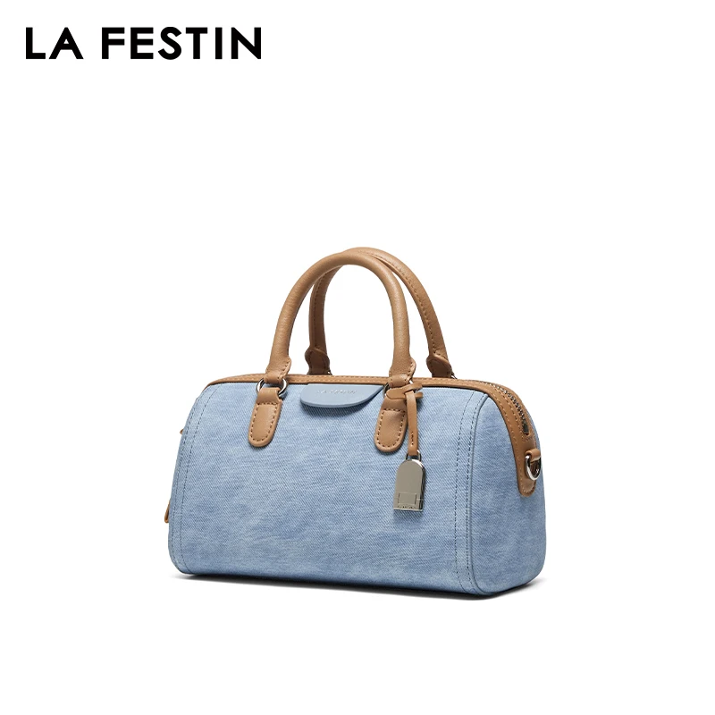 LA FESTIN Original bags for women trend 2024 Boston Bag Luxury Designer Handbag New Shoulder Bag Crossbody Bags