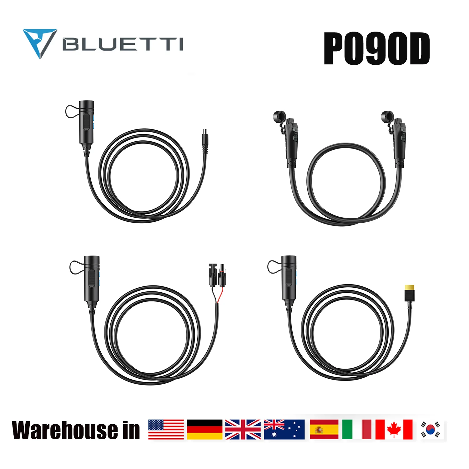 bluetti power stations p090d para dc7909 p090d para xt90 p090d para p150d conecte b230b300 para o seu bluetooth atual 01