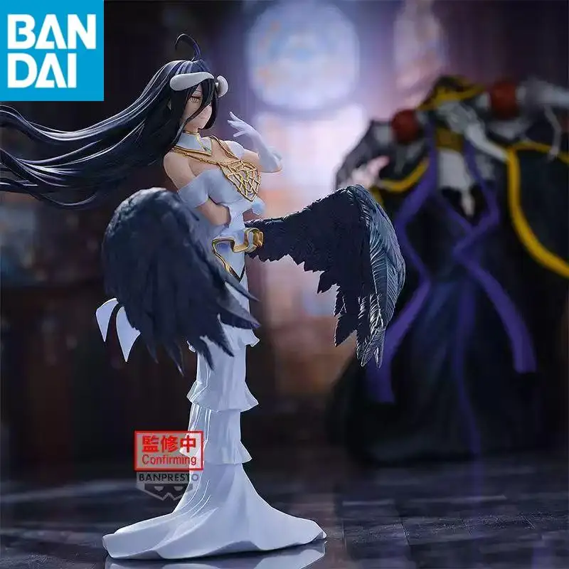 Bandai Namco Banpresto Overlord Albedo Ainz Ooal Gown Albedo In Voorraad Originele Echte Desktop ornament Anime Figuur Model Speelgoed
