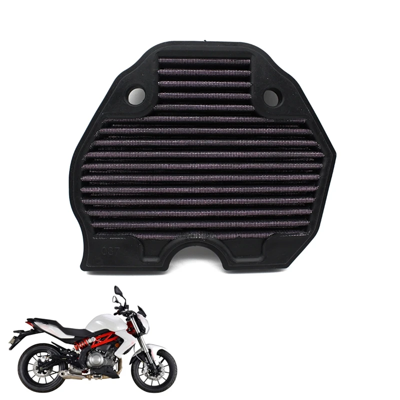 Air Filter Cleaner Elements Motorcycle Parts For BENELLI BN302 BN 302 BN302S BN302R Motorbike Air Filter Intake