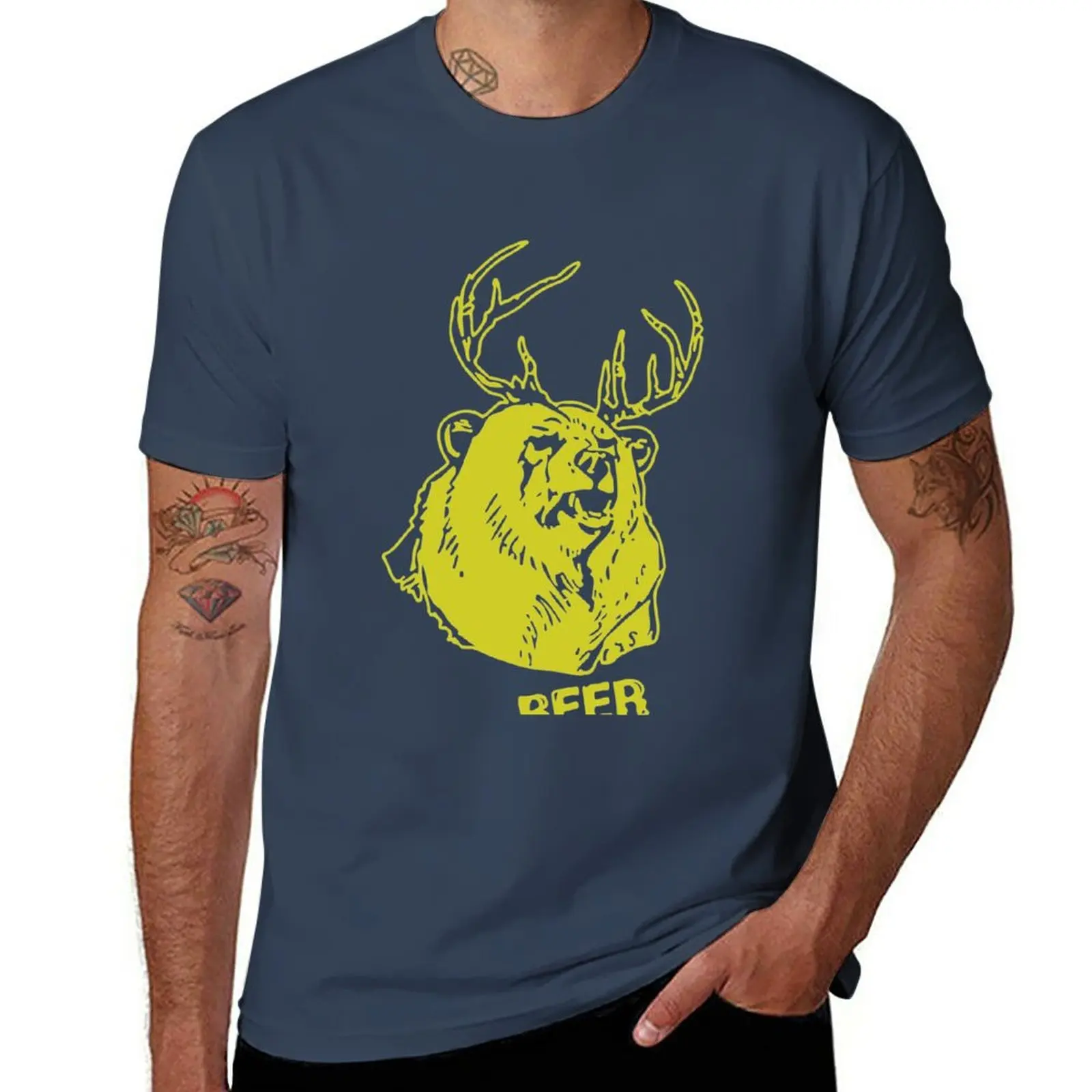 

New Macs Bear Plus Deer Shirt & More T-Shirt graphic t shirt tees Men's t-shirts