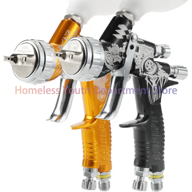 

600 мл 1,3 TIP Профессиональные пистолеты-распылители Автомобильный воздушный пистолет-распылитель Hvlp Автомобильный красковой пистолет Gravity Pro с