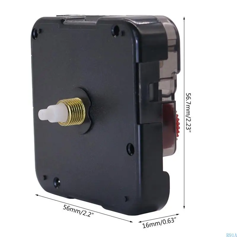 R91A Mute Movve Movement Clock Tool Clock Movimento 14,5 mm Lunghezza albero