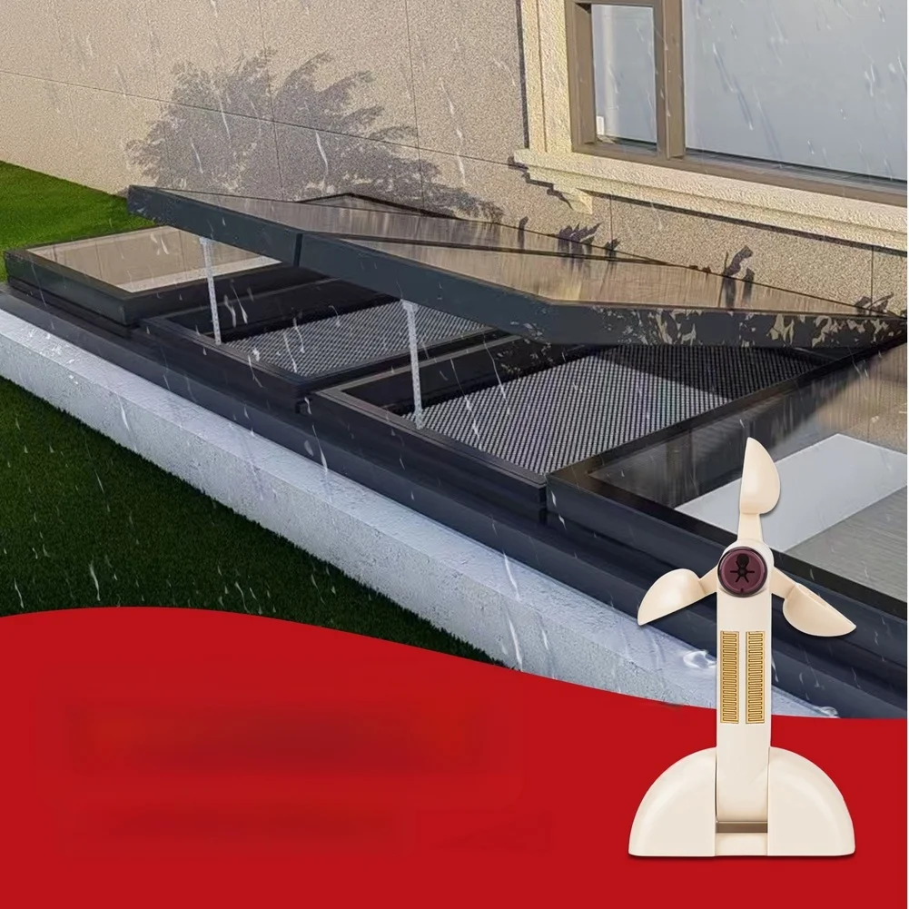 For Home Window Systems Wireless Wind Rain Sensor Easy Install Window Automation Kit High Sensitivity Detection