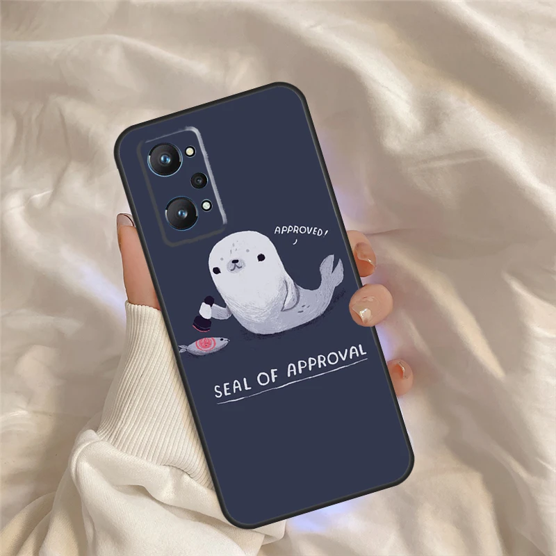 مضحك ختم الموافقة ل Realme GT7 برو GT6 C67 C65 C63 C61 C55 C53 C51 C35 C71 C75 10 11 12 13 14 برو زائد