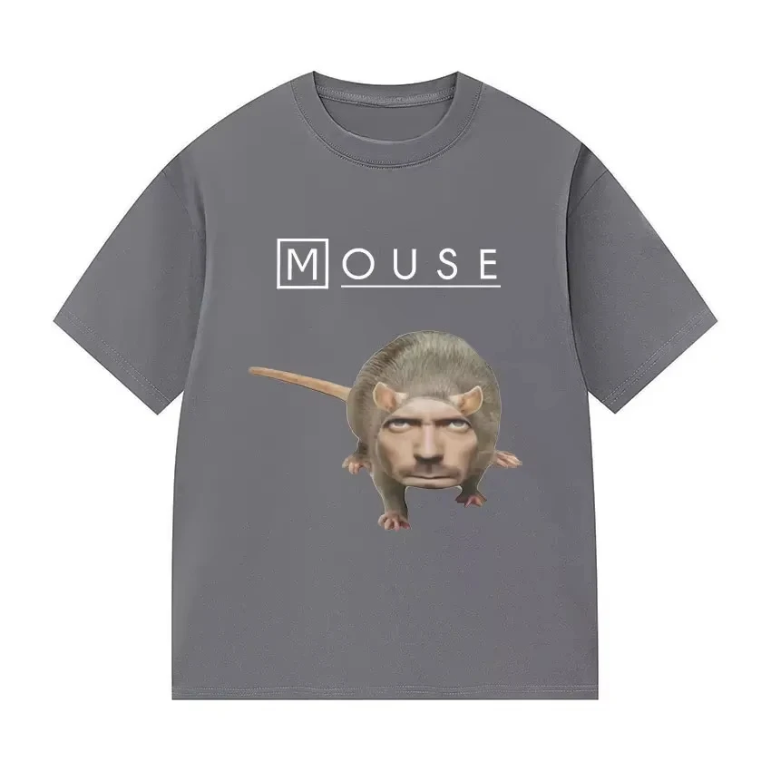2026 House_Mouse MD Lustiges Grafik-T-Shirt für Männer und Frauen, lässiges, übergroßes Kurzarm-T-Shirt, modische, hochwertige T-Shirts, Streetwear – Detail 9