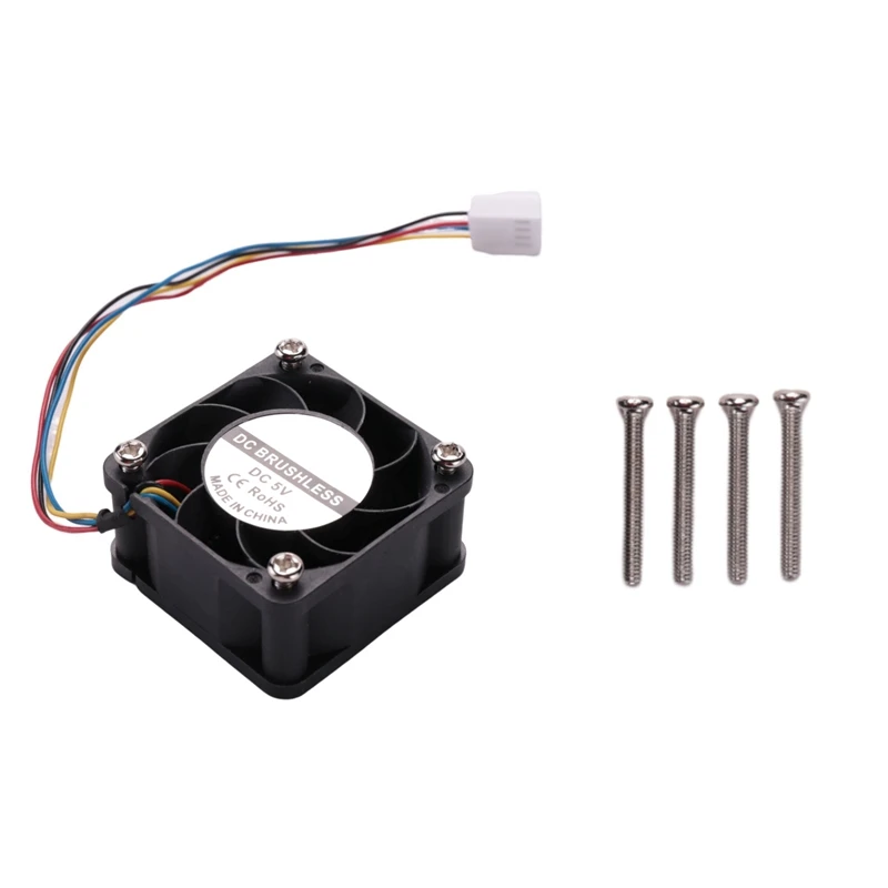 لجيتسون نانو مروحة التبريد 5V ، 4PIN عكس واقية ، تعديل سرعة PWM ، تبريد الهواء قوية