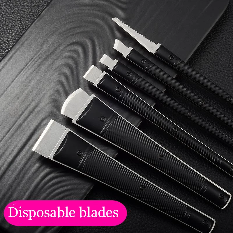 Ingrown Toenails On The Foot Disposable Pedicure Tools Podiatry Scalpel Dead Skin Callus Scraper Pedicurist Foot Care Set