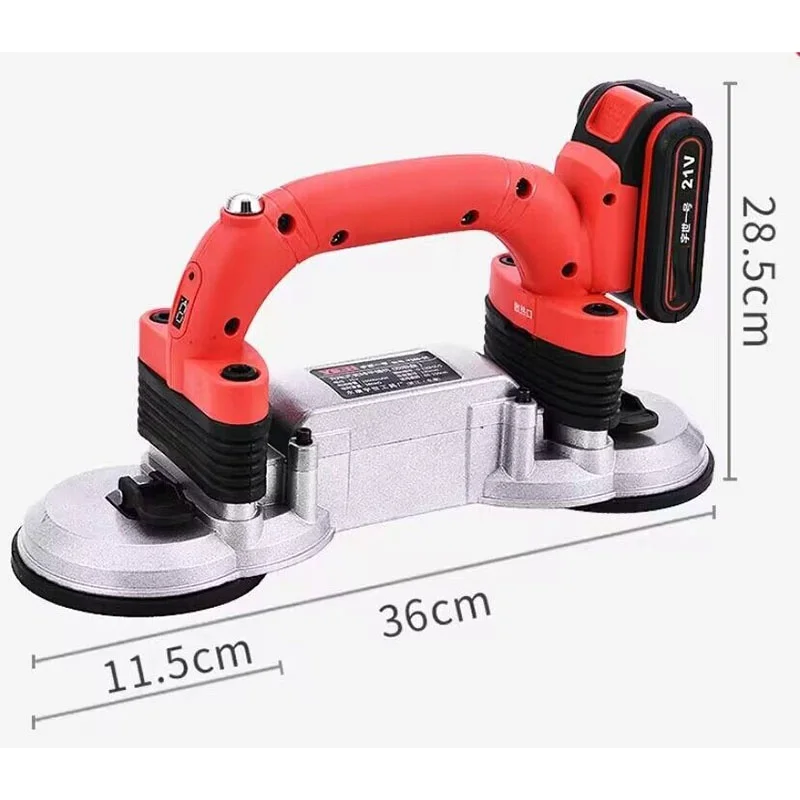 NEW 180W 400KG 6 Speeds Tiling Tiles Machine Tiles Vibrator Adjustable Automatic Floor Vibrator Leveling With Battery 180-180mm