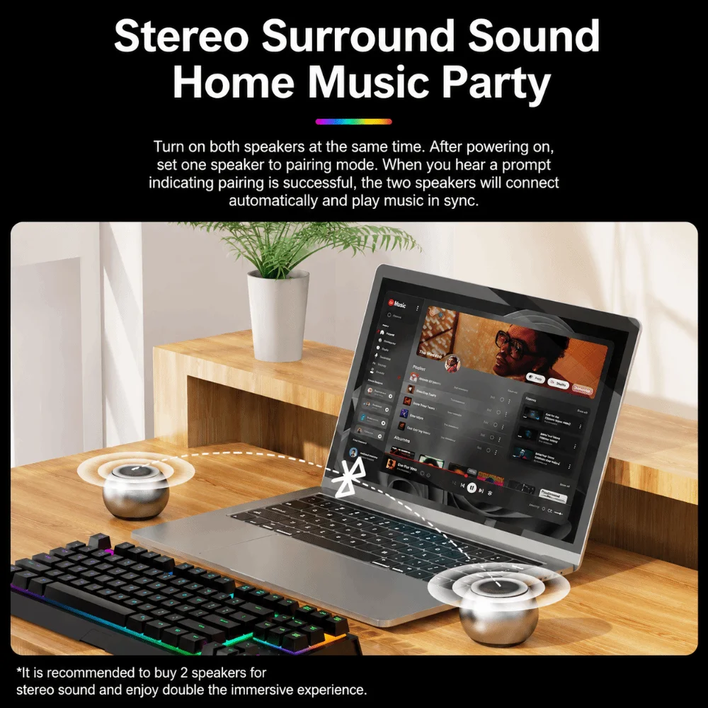 New Metal Portable Bluetooth S - Smart Home Speaker review and price