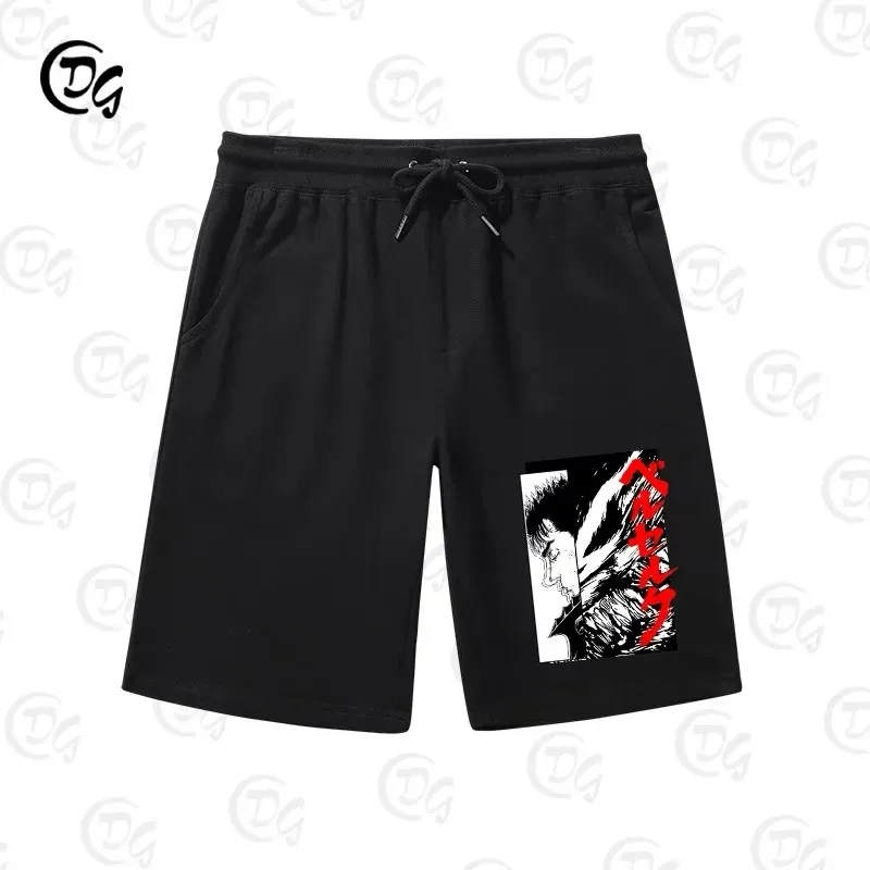 2024 Summer New Hot-selling Japanese Retro Animation Men\'s Shorts Casual Trend Hip-hop Sports Beach Pants Plus Size Shorts