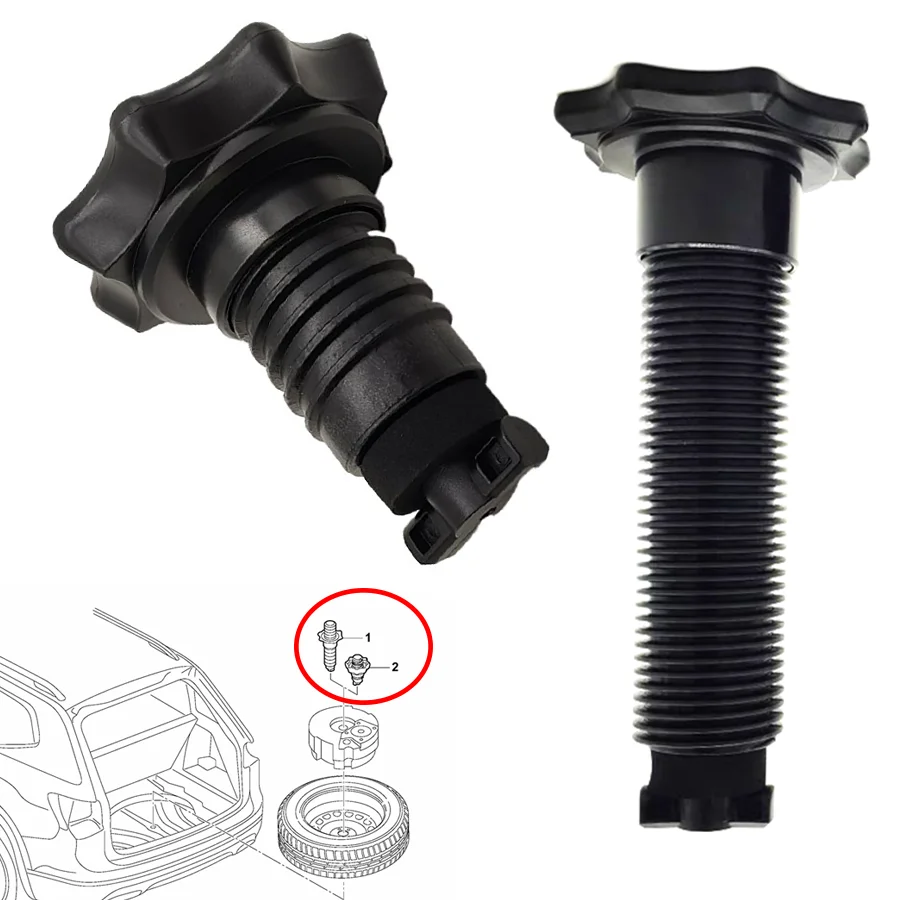 1Pc Spare Tire Hold Screw 1KD803899 5GD803899 Wheel Tire Hold Bolt Nut For VOLKSWAGEN VW Passat B7 2011-2019 Sagitar 2006-2018