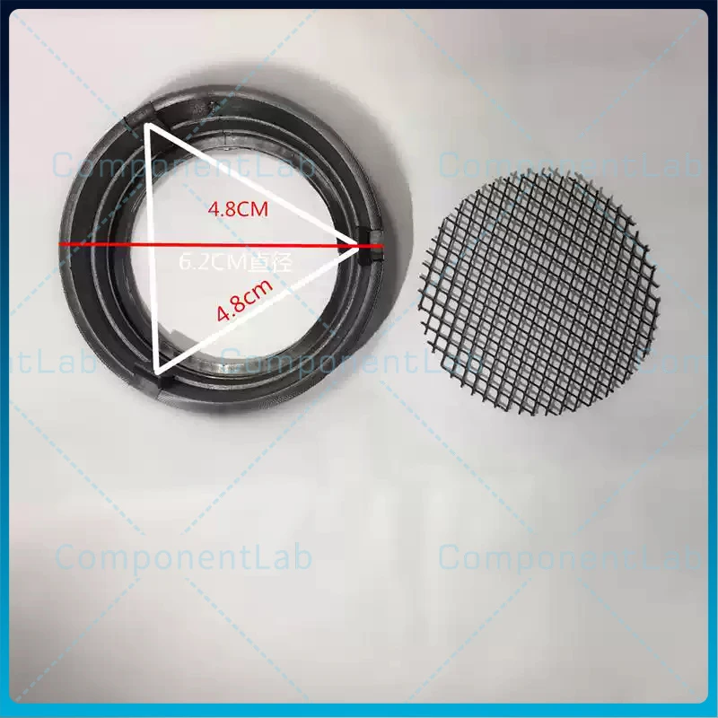 2-8pcs Hair Dryer Rear Cover & Back Filter Screen Replacement Parts High Power Blow Dryer Special Rear Shell Accessories