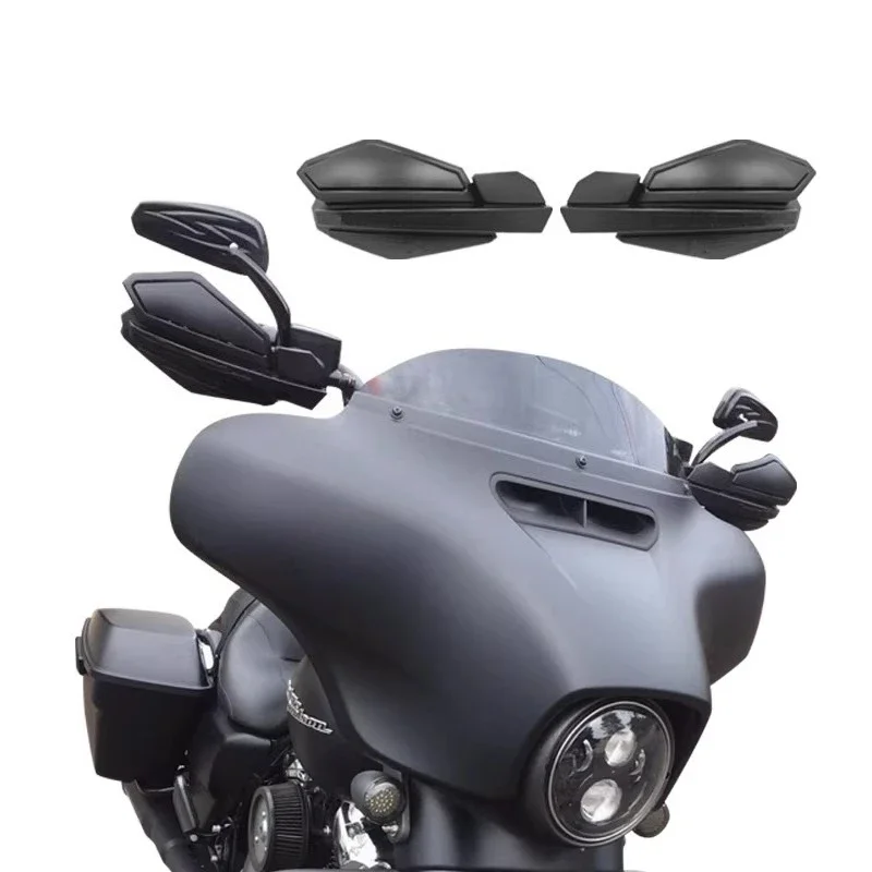 

Suitable for Harley Street Fighter Lovell S modified DS hand guard, road gliding changed to windproof hand guard