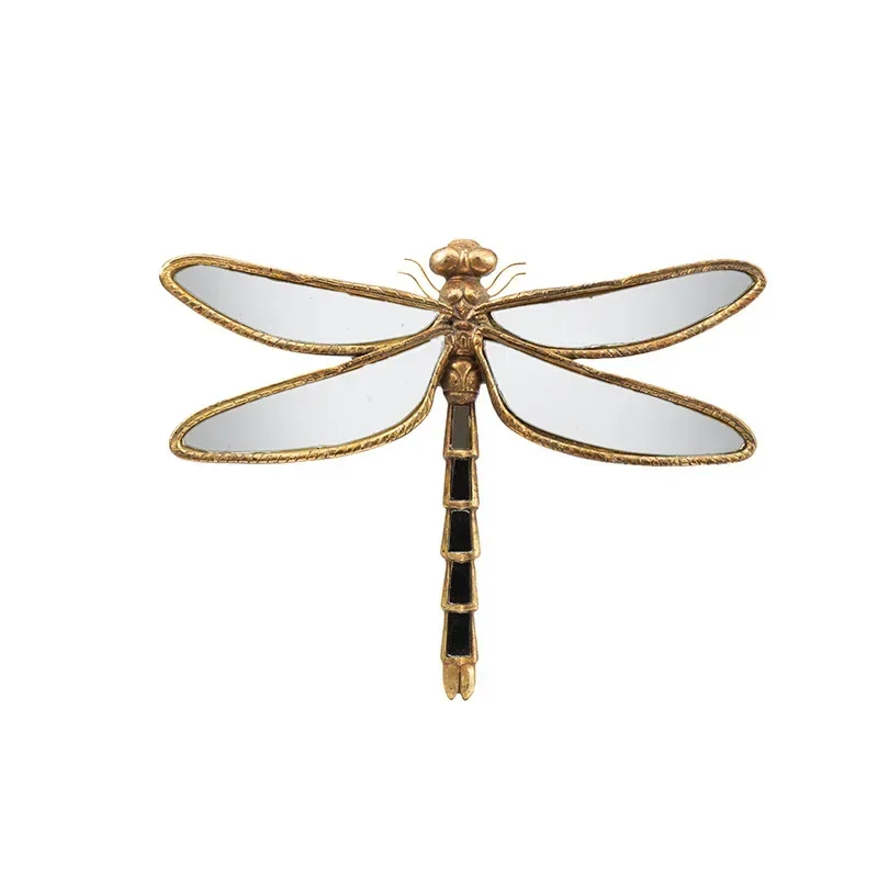 

Insect wall hanging retro old resin dragonfly ornaments creative living room butterfly background wall decoration pendant