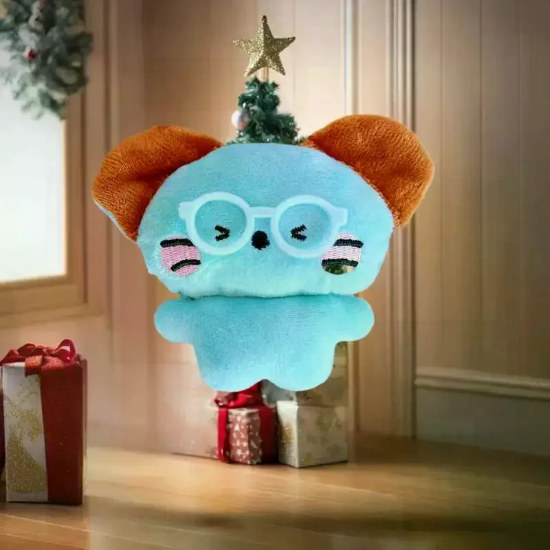 Cute Cartoon Creative Mouse Plush Keychain Kawaii Stuffed Doll Toys Decorative Backpack Pendant Ornament Accessories Gifts