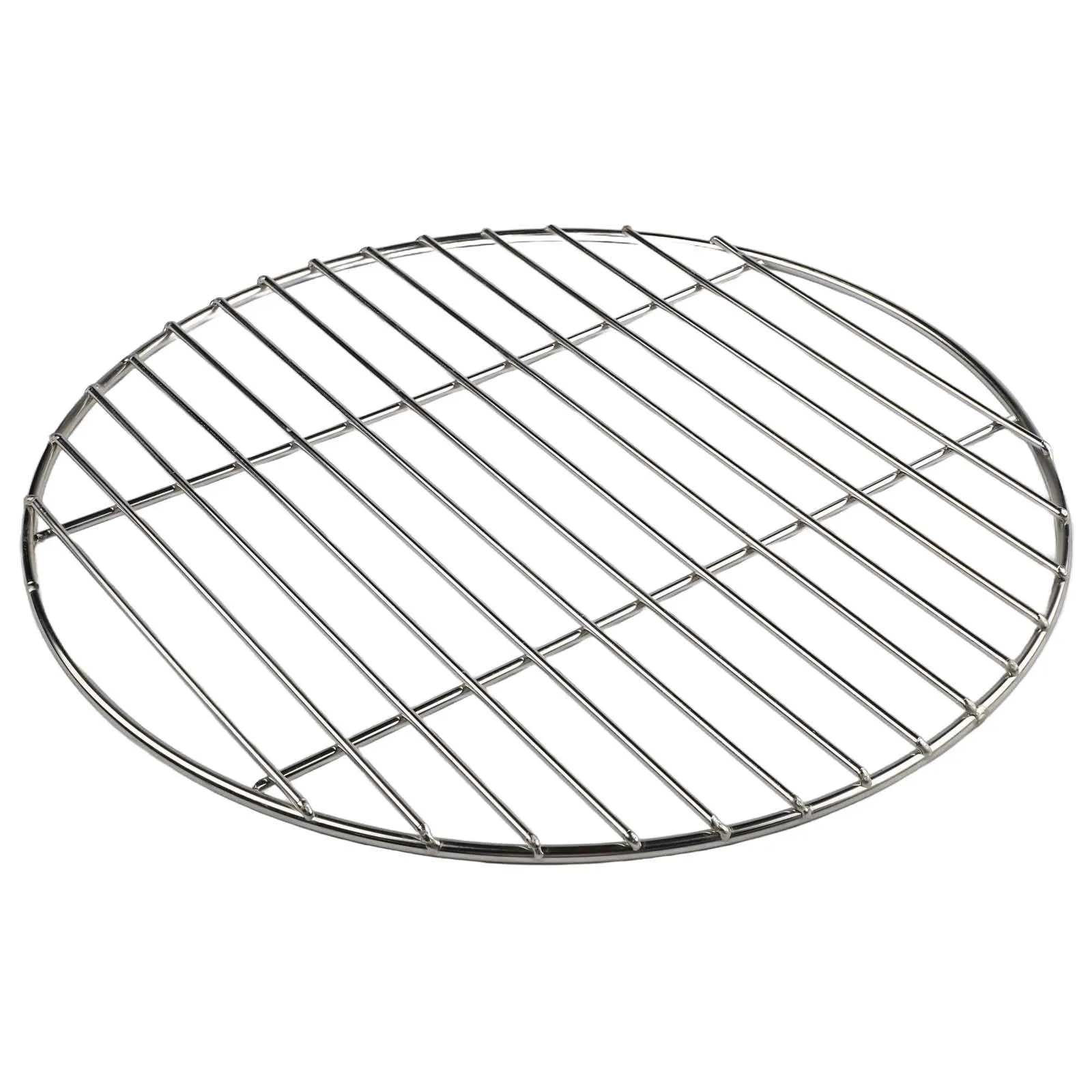 Stainless Steel Circular Grates Thickened Curtains Pressed Meat Braised  Steaming Curtains Non  Barbecue Mats Mesh Parts