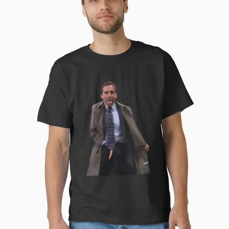 Michael Scott Flashing The Office Classic T-Shirt
