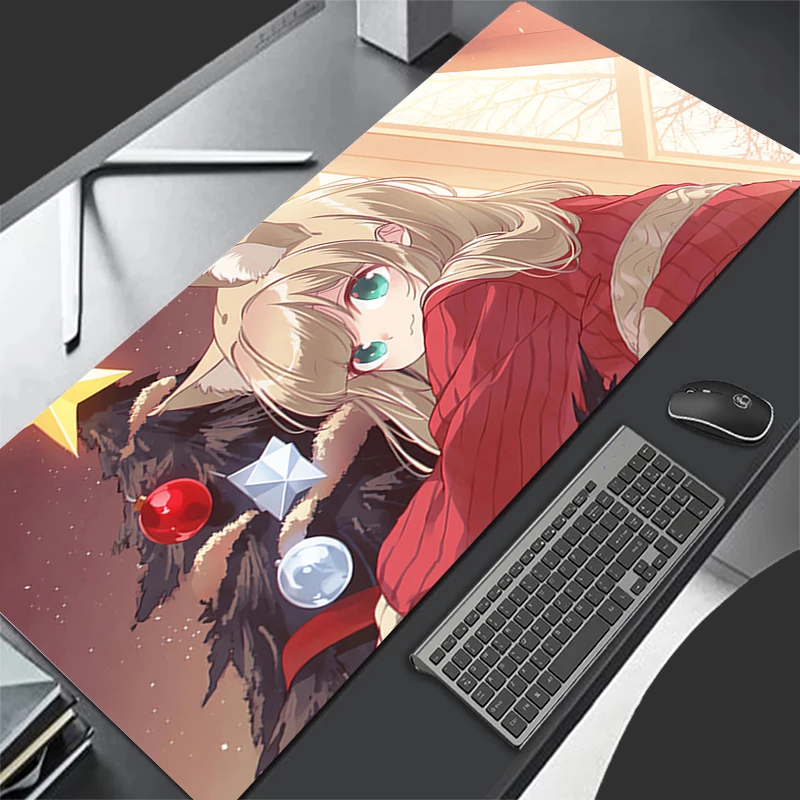 

Mousepad Pattern Gaming Mats Rubber Cartoon Anime Mouse Pad PC Accessories K-kinako Desk Mat HD Non Slip Table Mat Keyboard Pad
