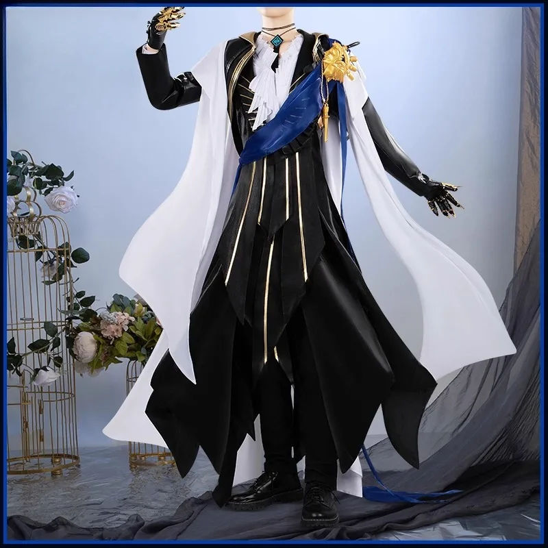 

[Индивидуальный] Arknights Tragodia Косплей Костюм Cos Мужская игра Аниме Вечеринка Униформа Хэллоуин Играть Ролевая Одежда Одежда