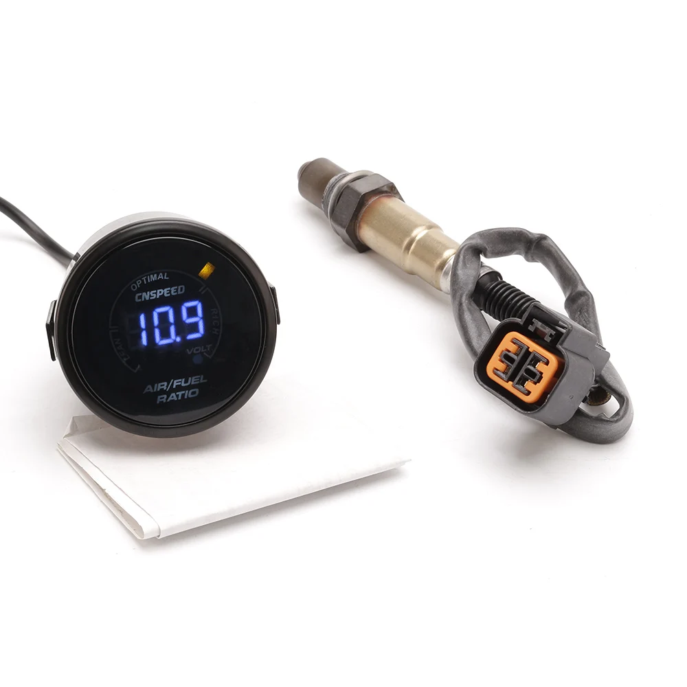 52mm 2“ Auto Air Fuel Ratio Gauge For 2003-10 Hyundai Kia 2.0L Digital Genuine Narrowband Rear With O2 Oxygen Sensor 39210-23750